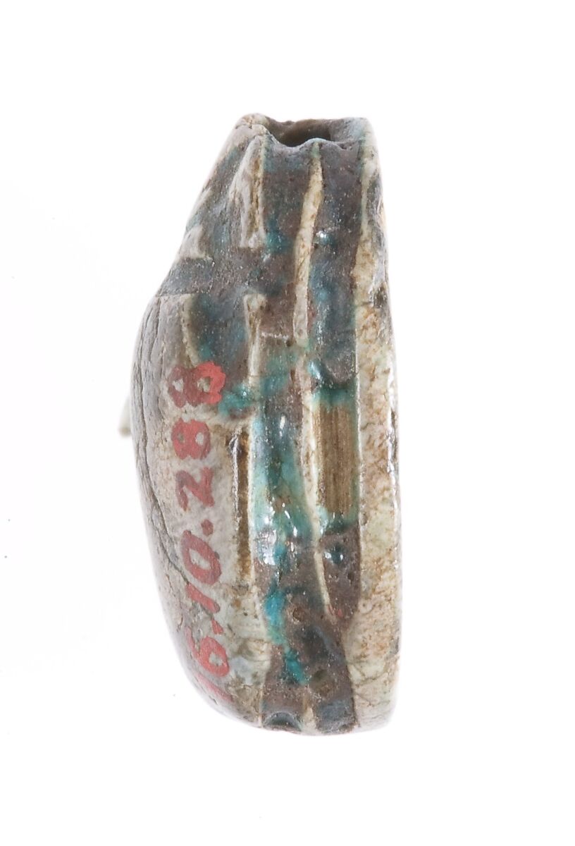 Scarab, Steatite (glazed)