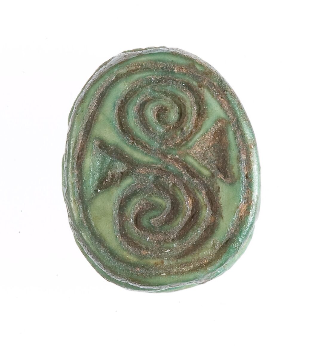 Scarab, Steatite (glazed) 