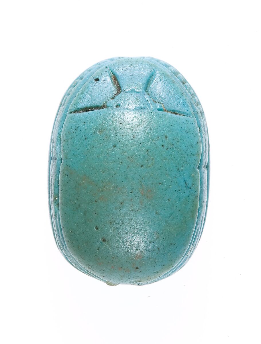 Scarab, Glazed steatite