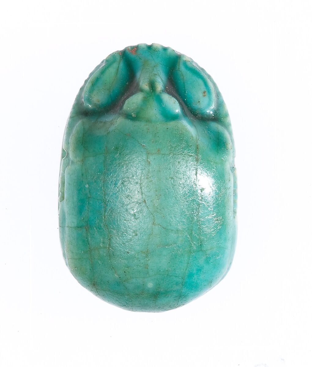 Scarab, Glazed steatite