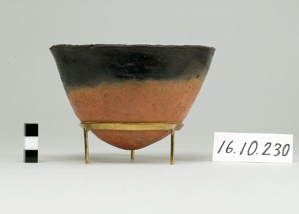 Kerma ware bowl, Pottery 