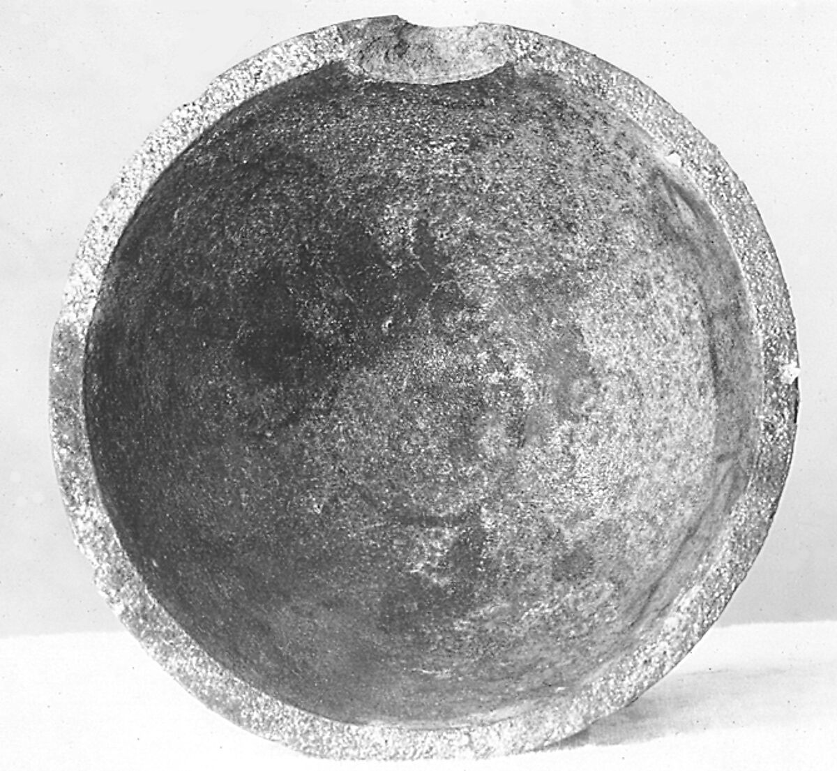 Bowl, Blue faience