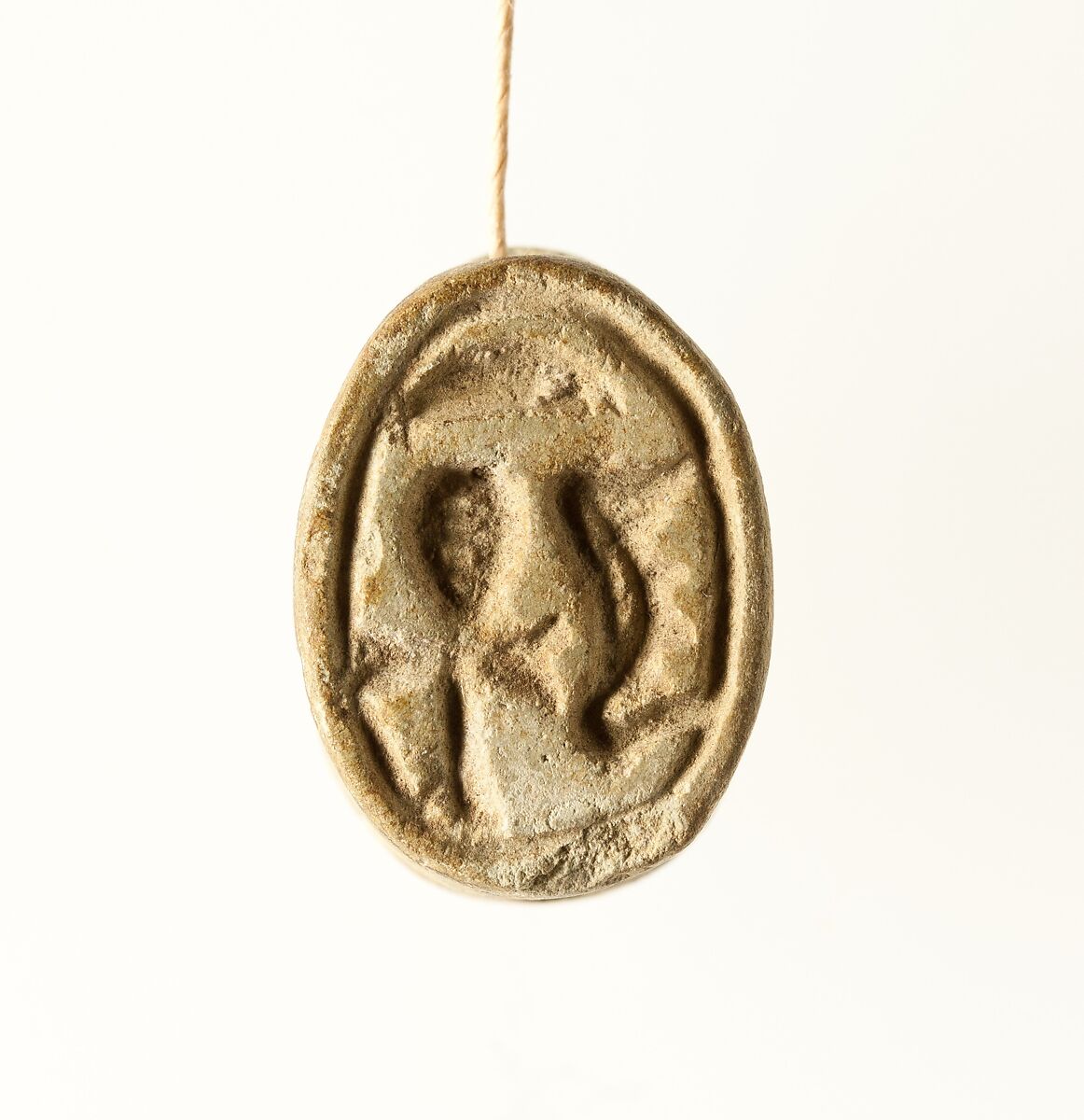 Group of Four Scarabs, Faience, Paste