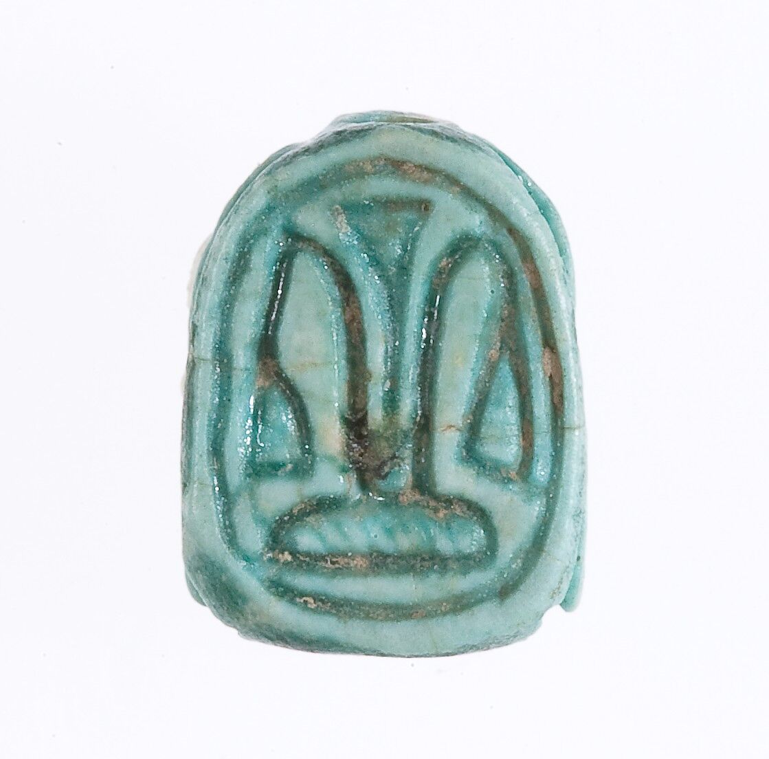 Seal, Blue glazed steatite 