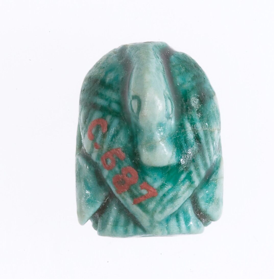 Seal, Blue glazed steatite