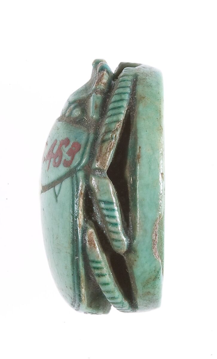 Scarab, Glazed steatite