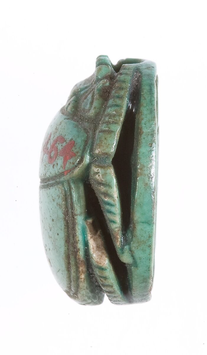 Scarab, Glazed steatite