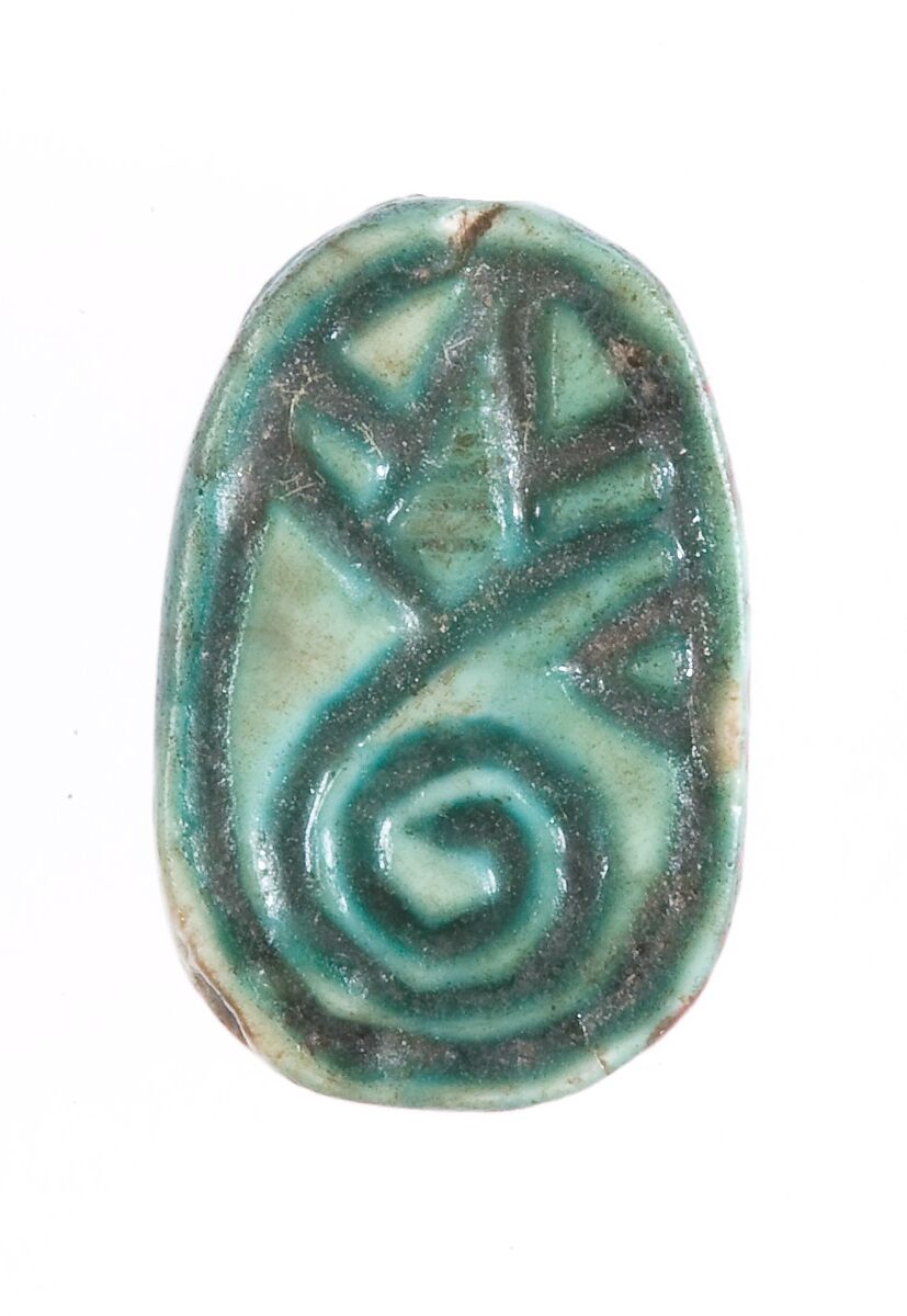 Scarab, Faience 