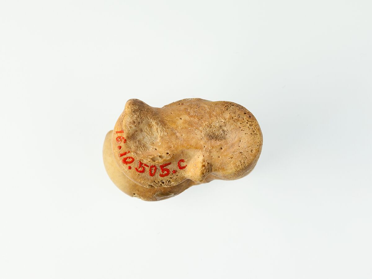 Three Knuckle bone Gaming Pieces, Bone