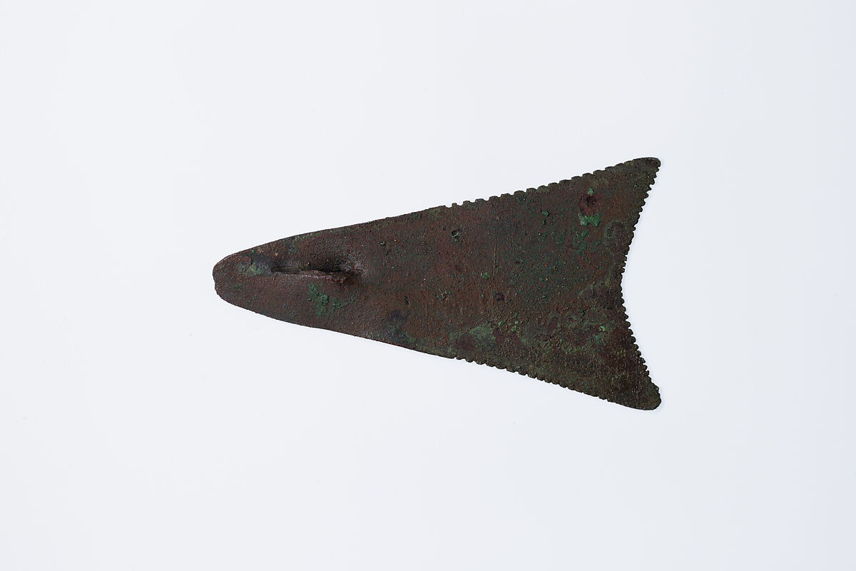 Fishtail knife, Copper alloy 