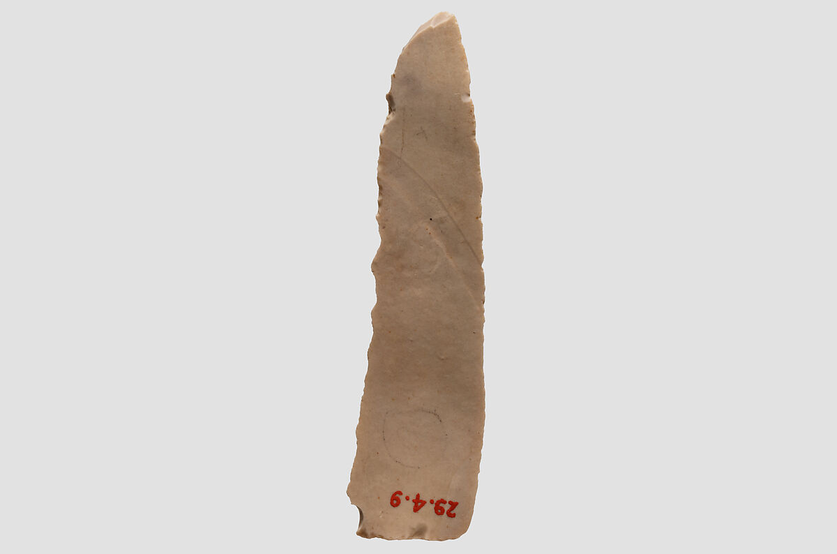 Retouched Blade, Flint
