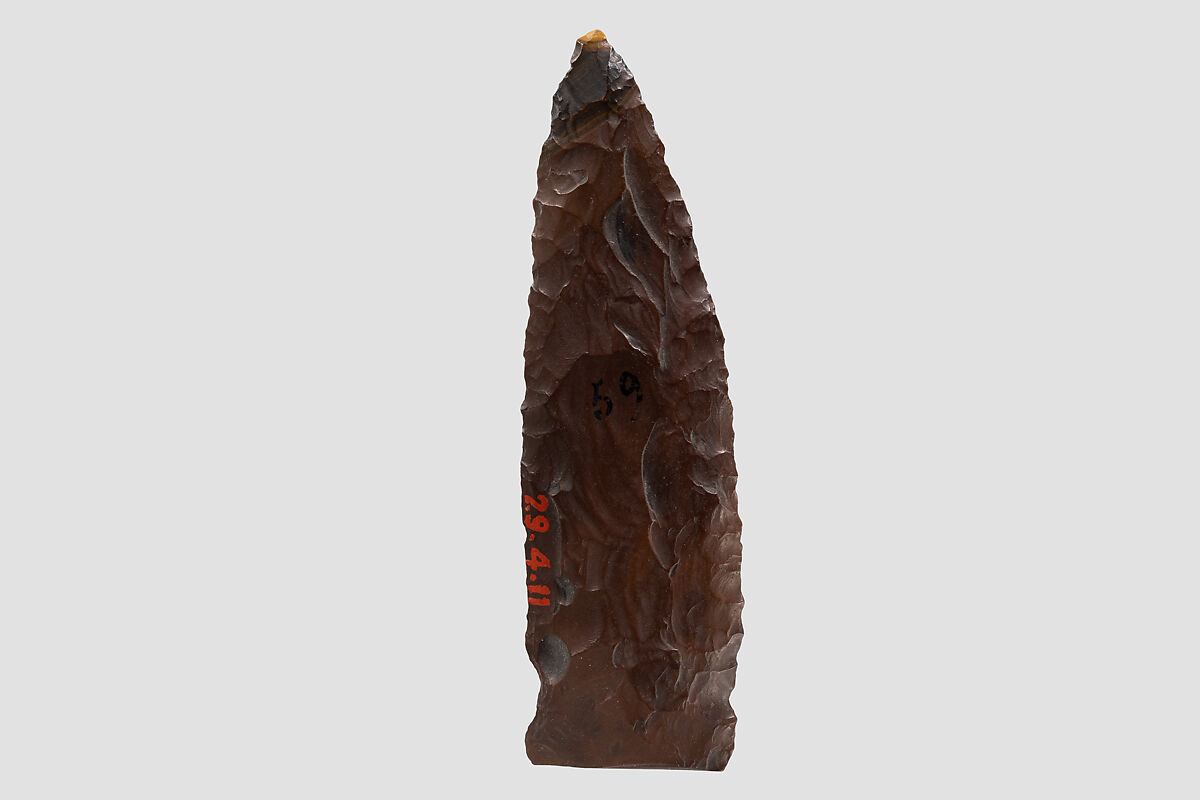 Bifacial Knife, Flint