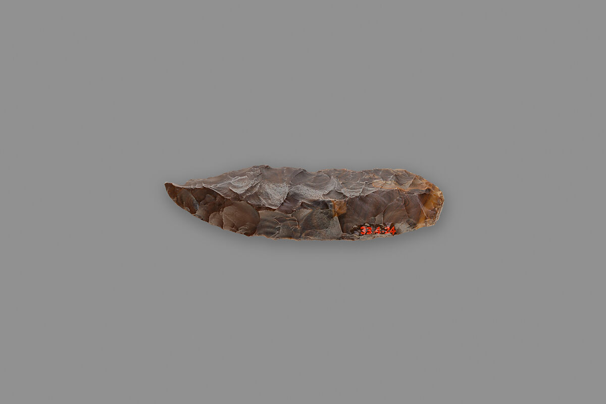 Bifacial Knife, Flint