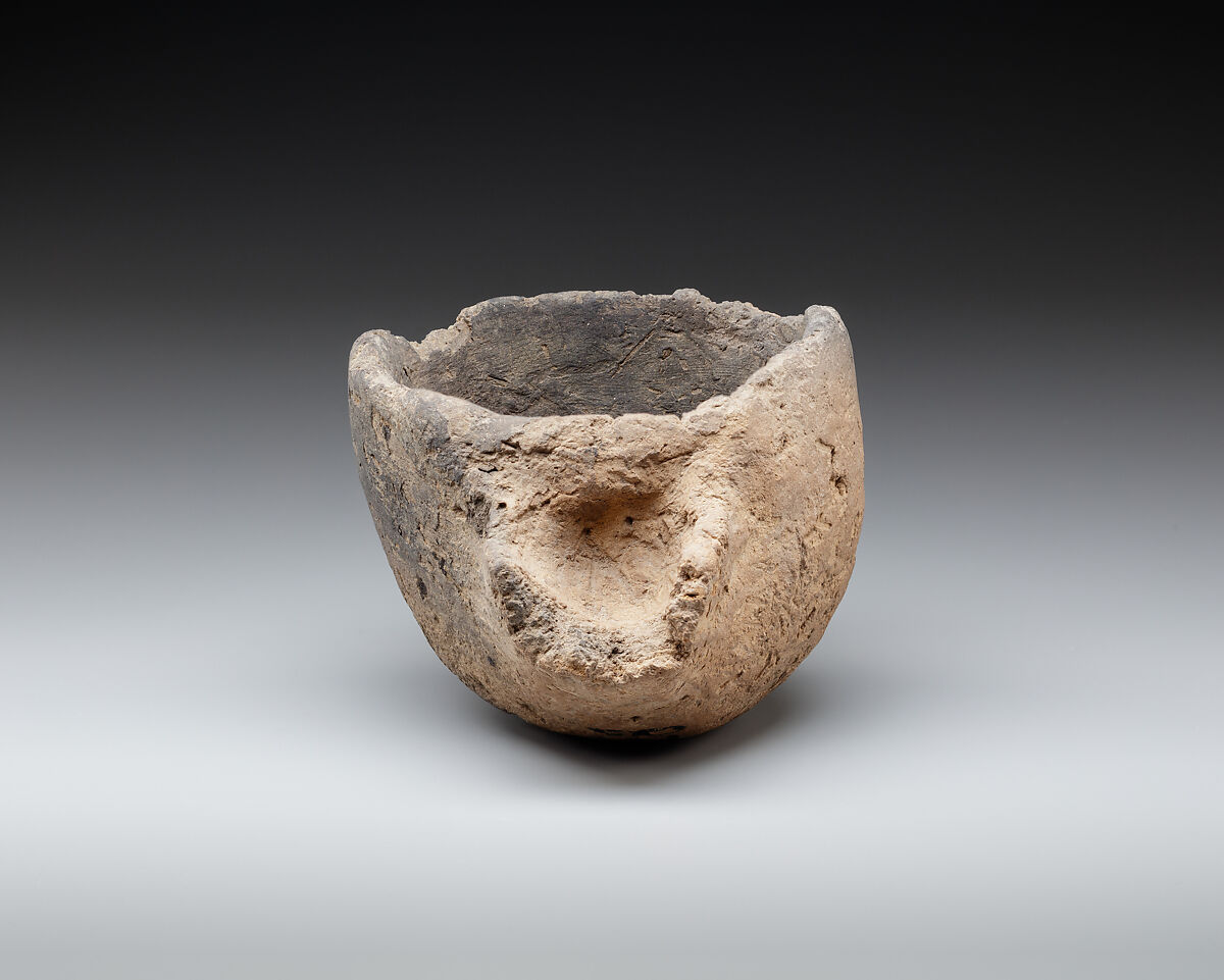 Spouted bowl, Pottery