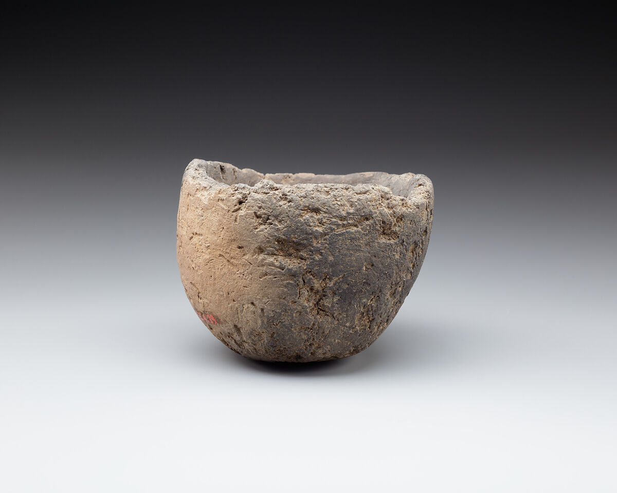 Spouted bowl, Pottery