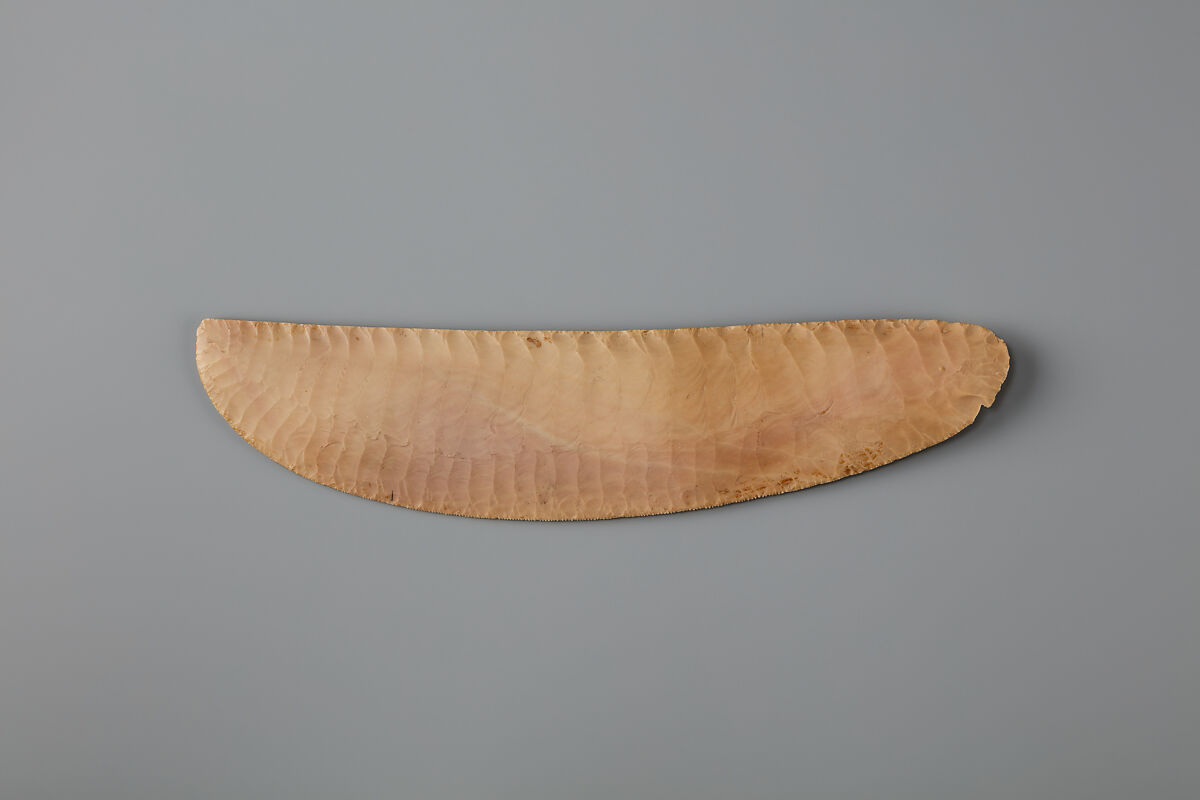 Ripple-Flaked Knife, Flint 