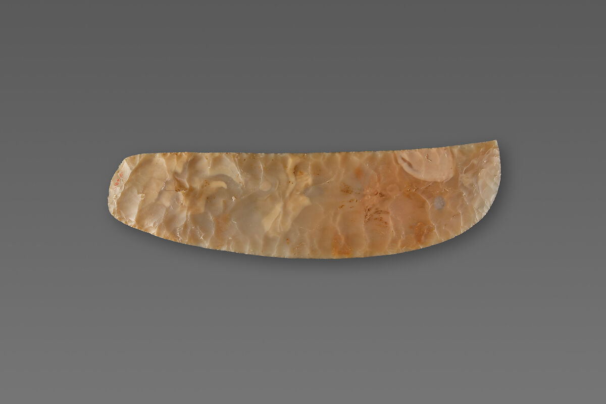 Bifacial Knife, Flint