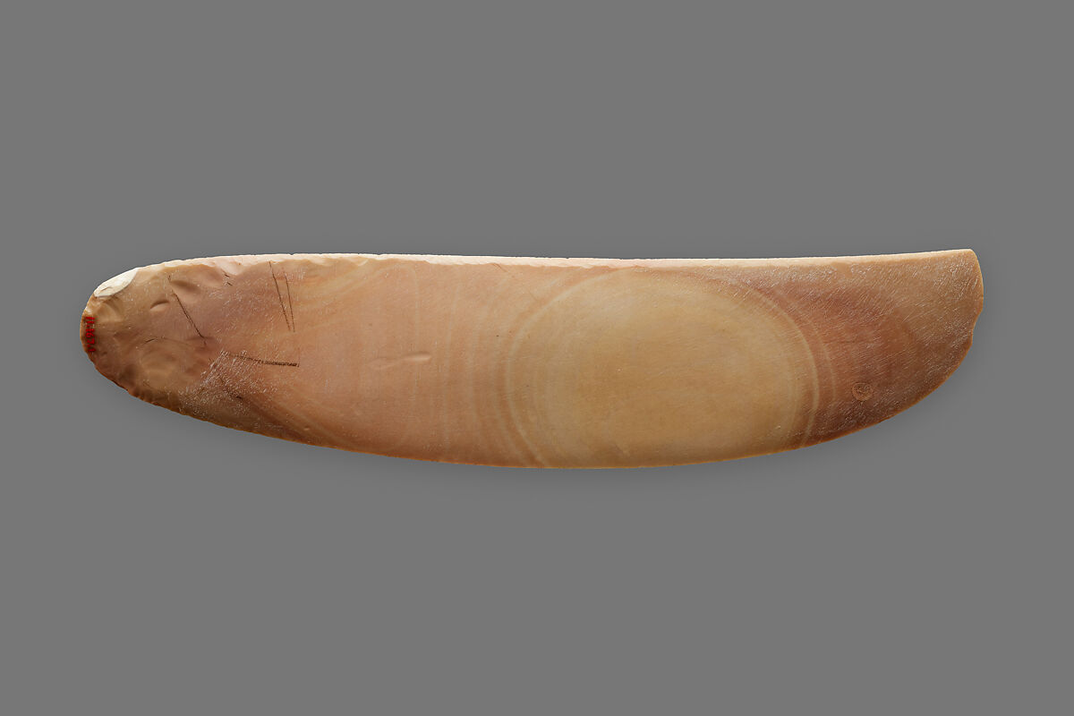 Ripple-Flaked Knife, Flint