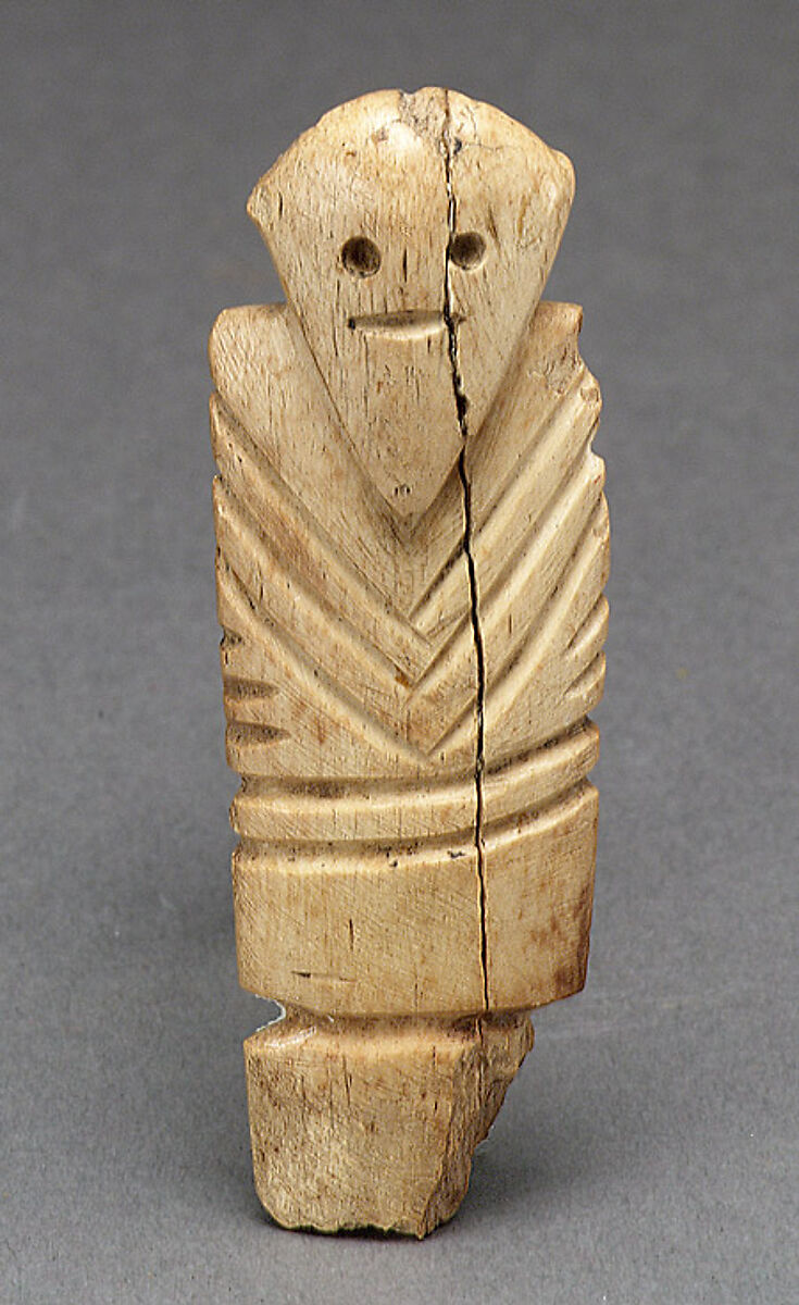 Figurine of a man, Ivory (elephant)