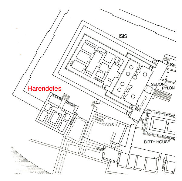 Cornice Block with Relief Depicting the Purification of the Pharaoh, Sandstone