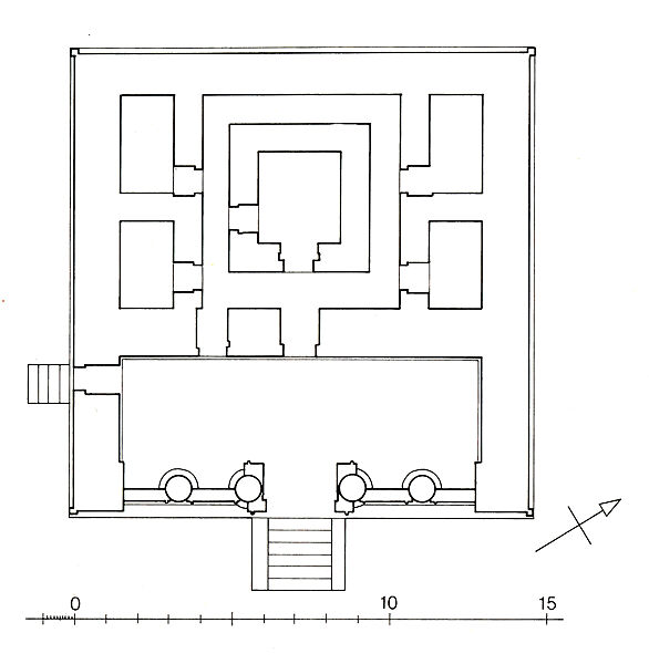 Cornice Block with Relief Depicting the Purification of the Pharaoh, Sandstone