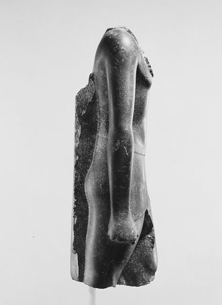 Torso of a king, Basalt