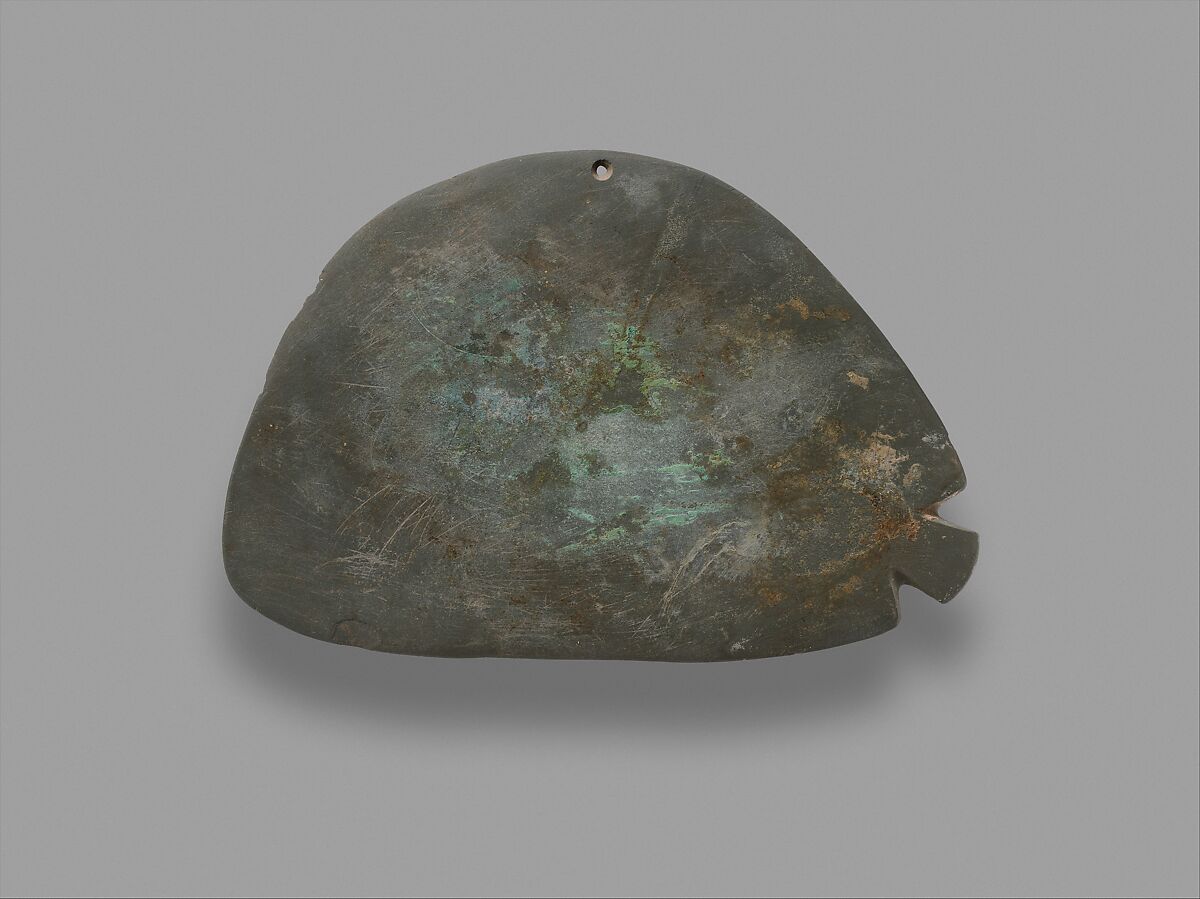 Fish-shaped palette, Greywacke