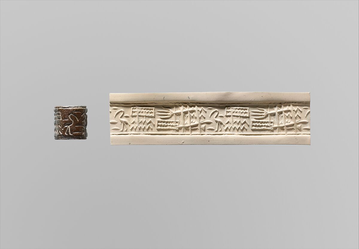 Cylinder seal, Steatite 