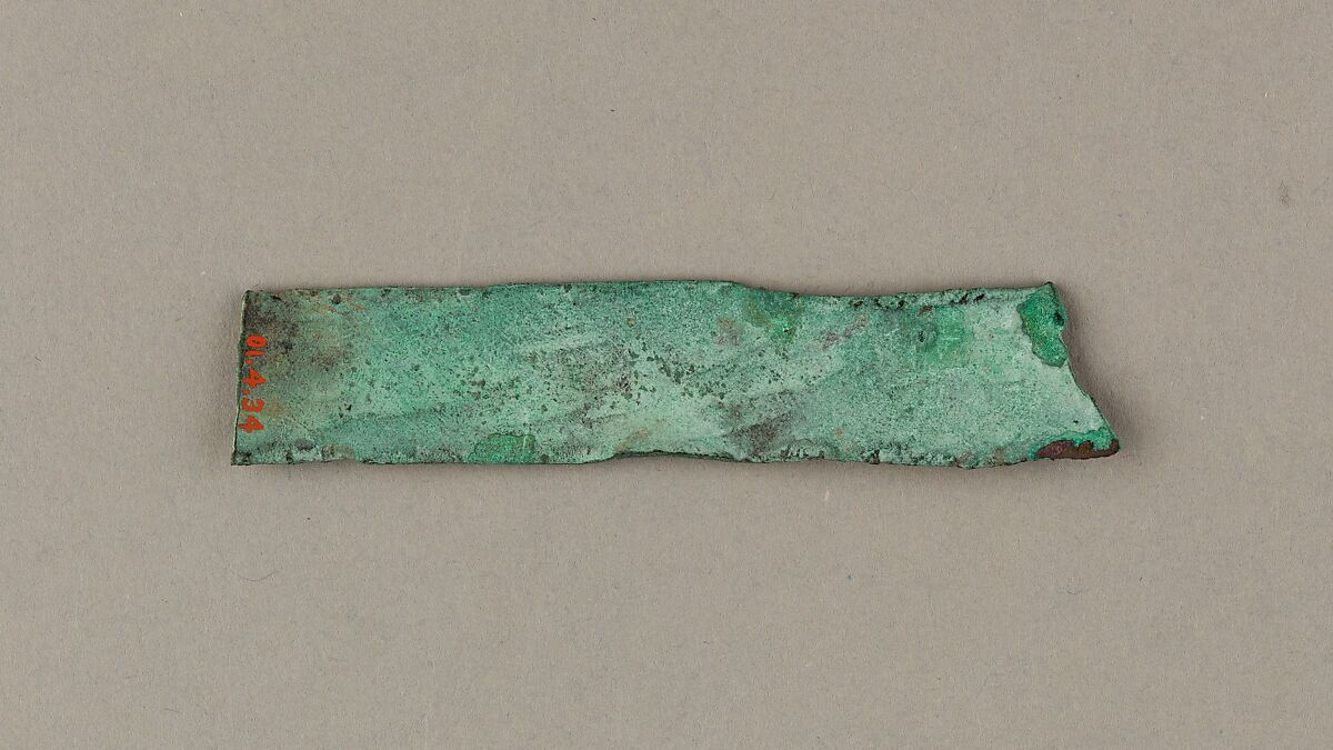 Model chisel, Copper alloy