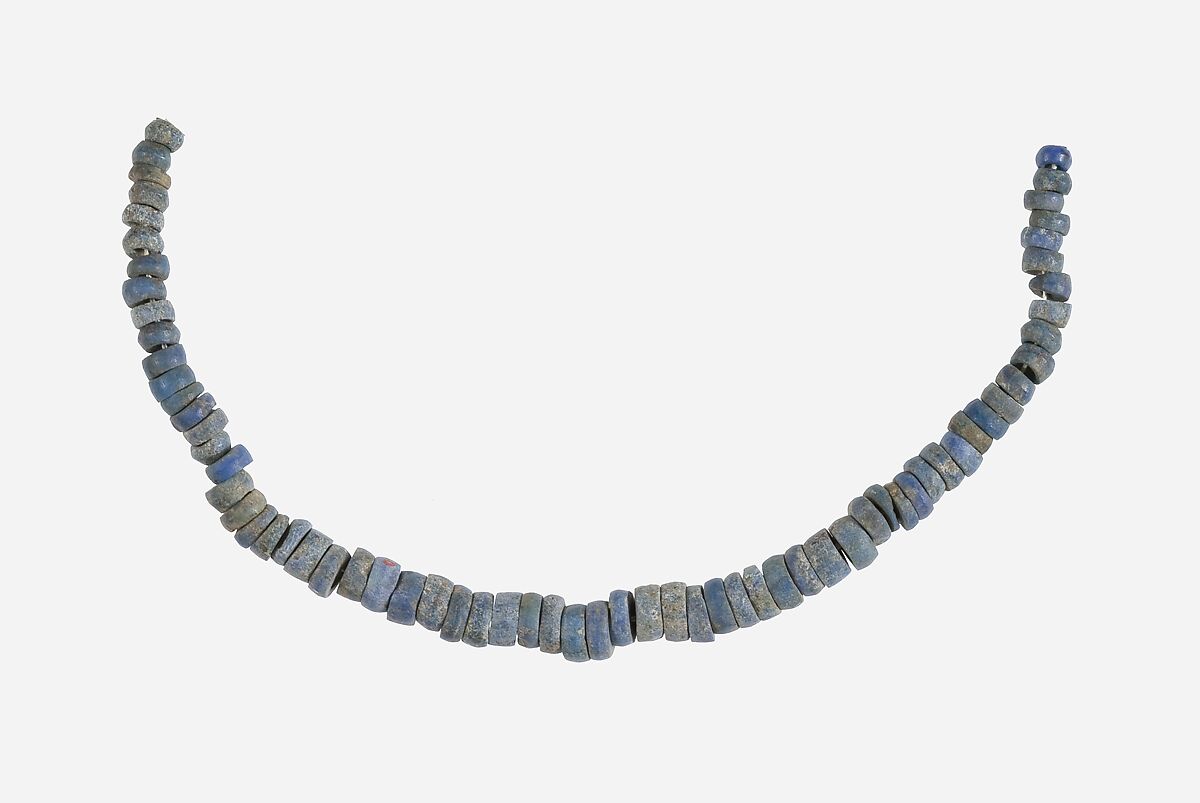 String of beads, Lapis lazuli 
