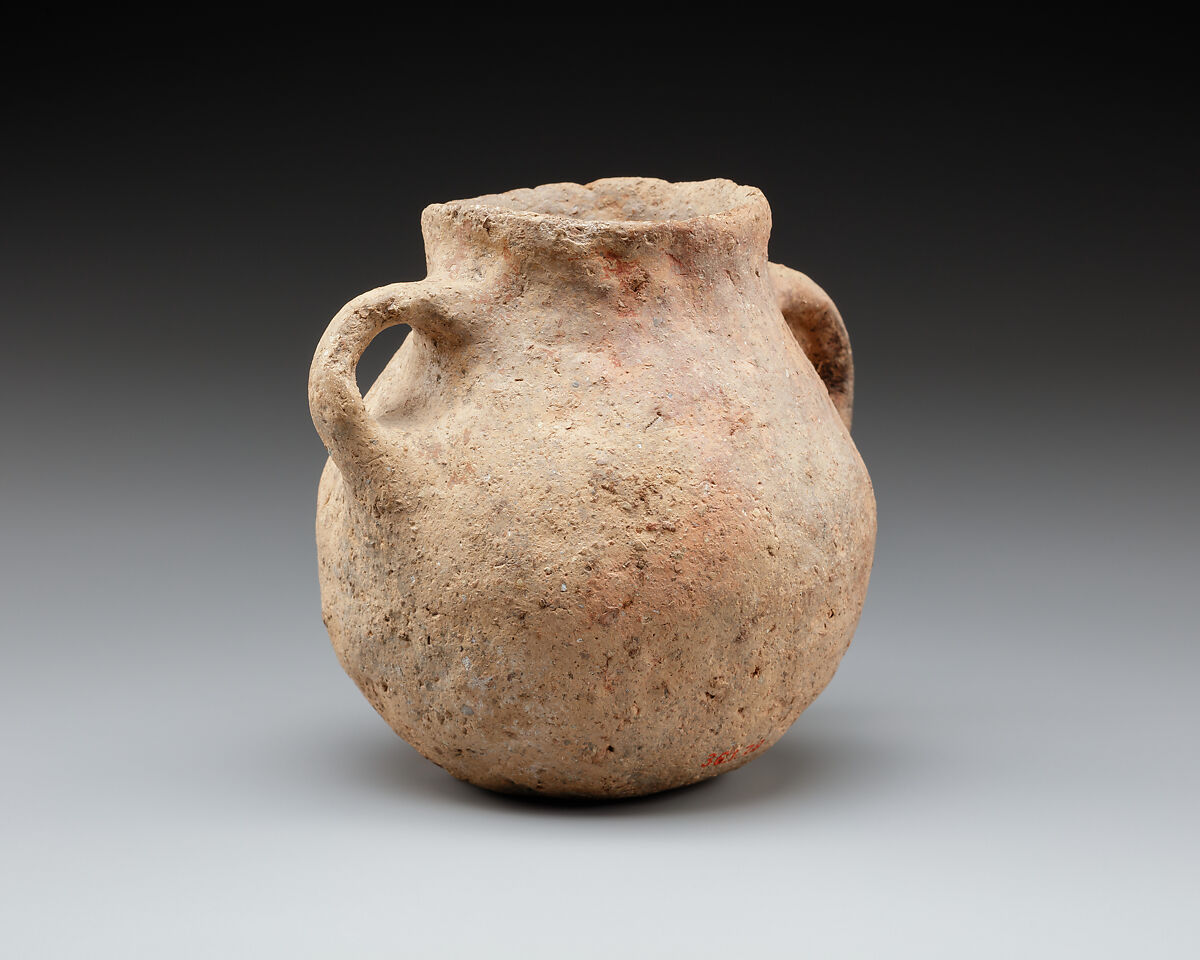 Double handled jug from the Levant, Pottery