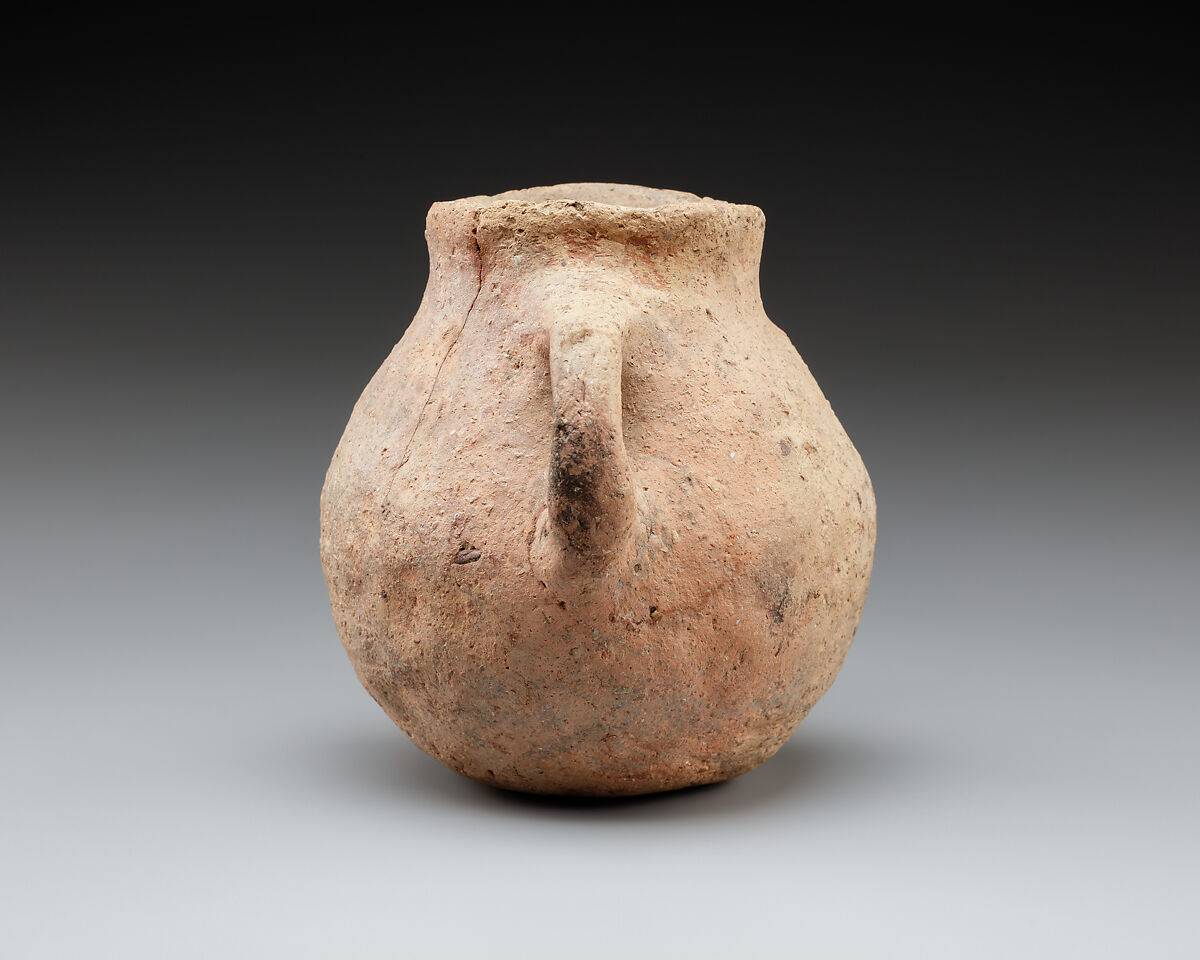 Double handled jug from the Levant, Pottery
