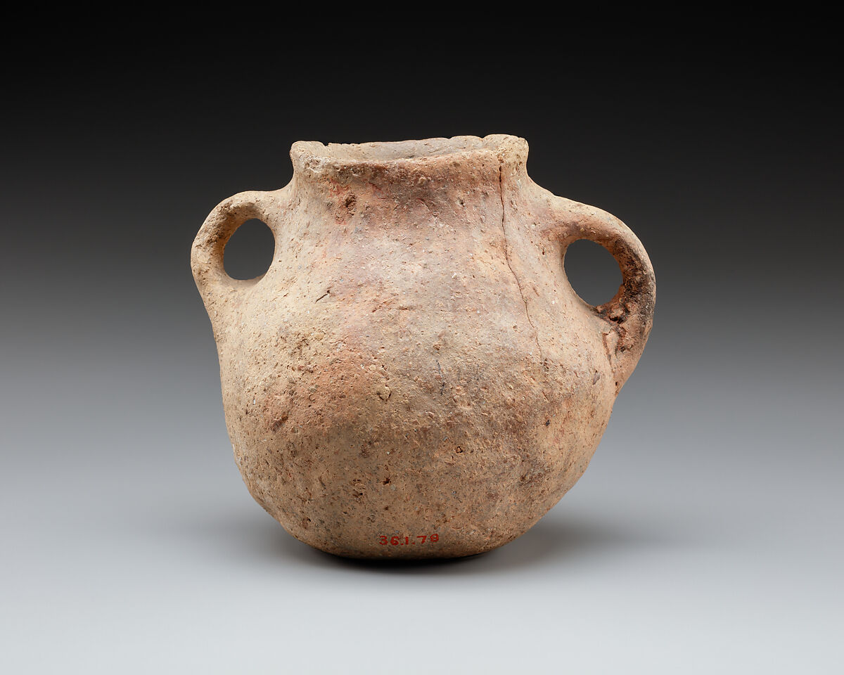 Double handled jug from the Levant, Pottery