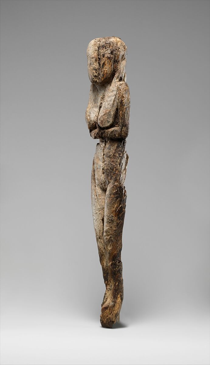 Statuette of a Standing Woman, Ivory