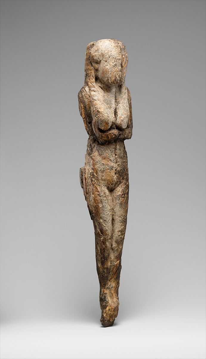 Statuette of a Standing Woman, Ivory