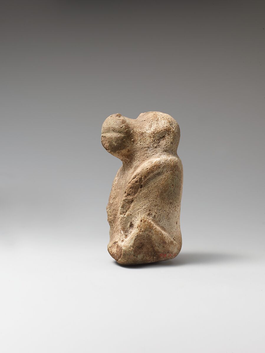 Juvenile Baboon, Faience