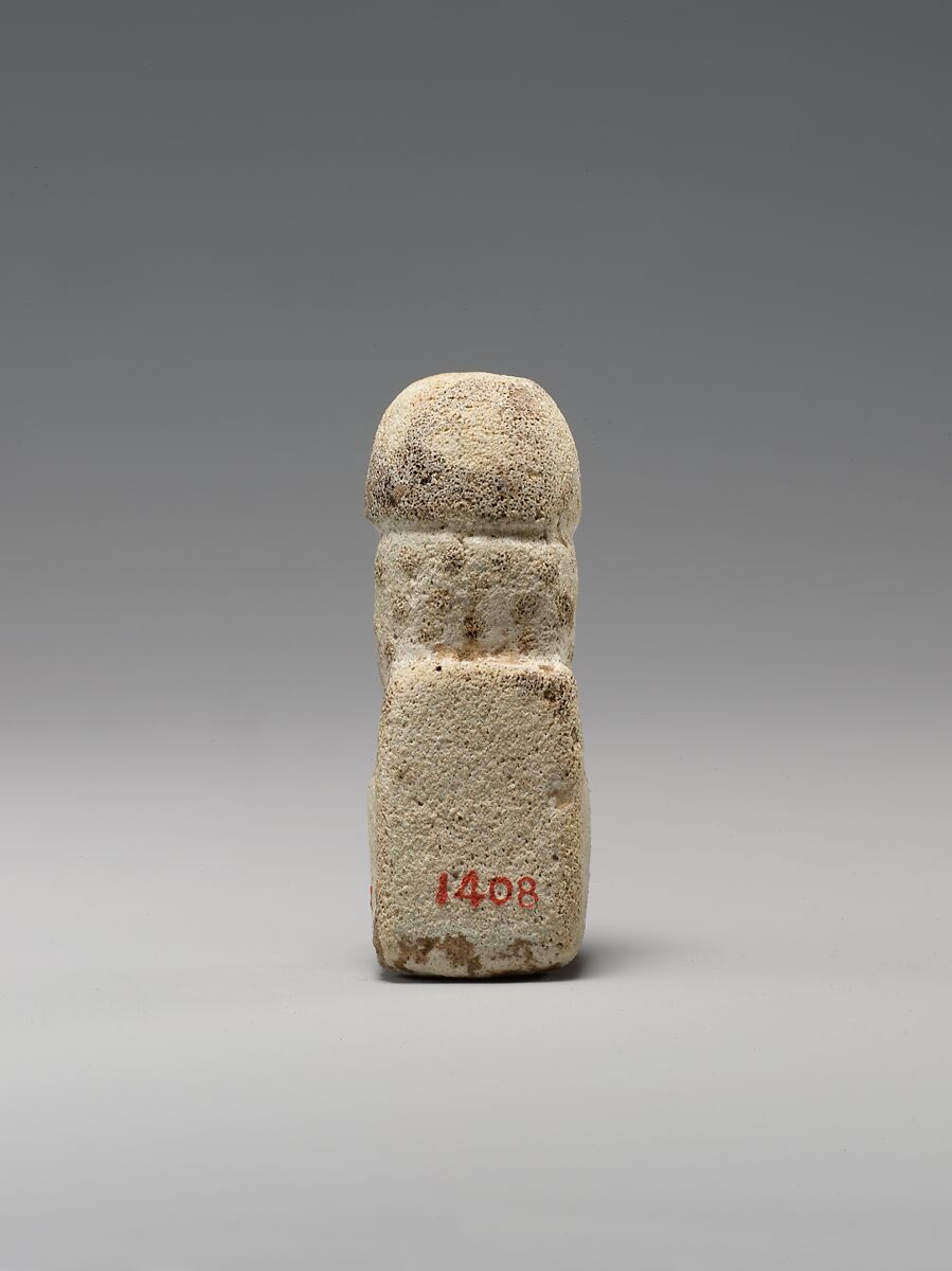 A Woman and Her Child, Faience