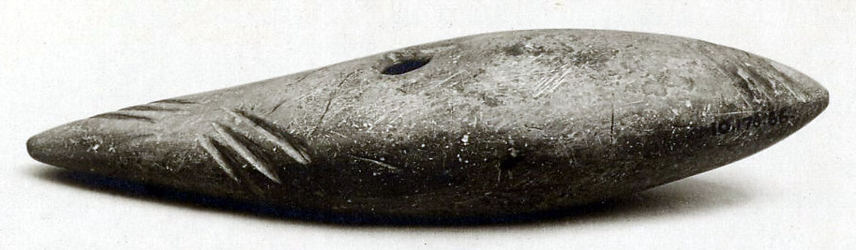Lenticular macehead, Limestone 