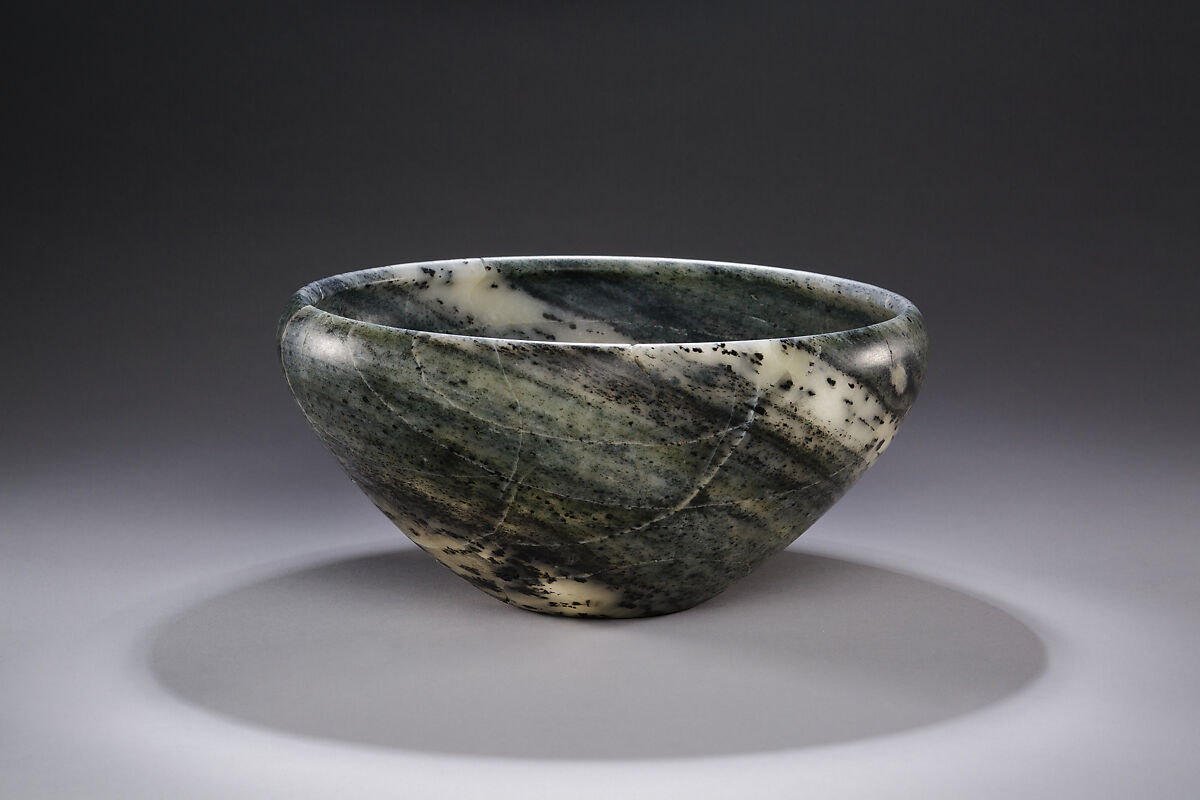 Bowl, Dioritic gneiss