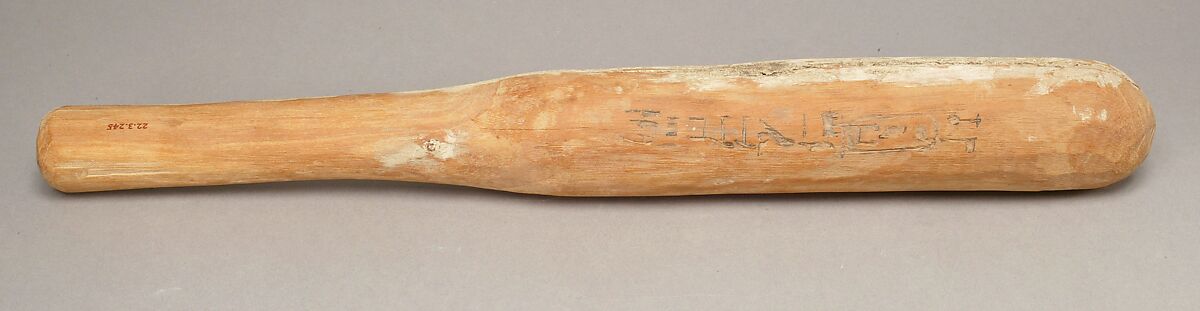 Surveyor's Mallet From Foundation Deposit B, Hatshepsut's Temple, Wood