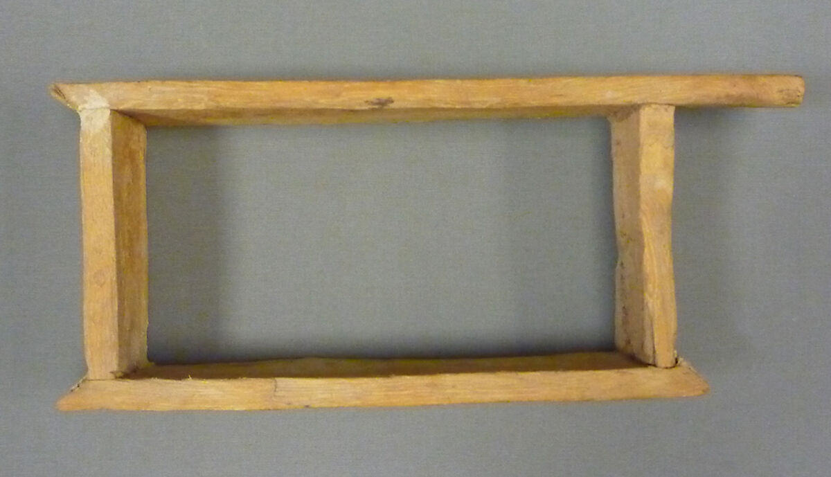 Brick Mold from a Foundation Deposit for Hatshepsut's Temple, Wood