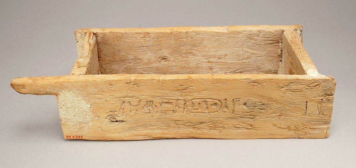 Model Brick Mold from the Foundation Deposit for Hatshepsut's Tomb, New  Kingdom