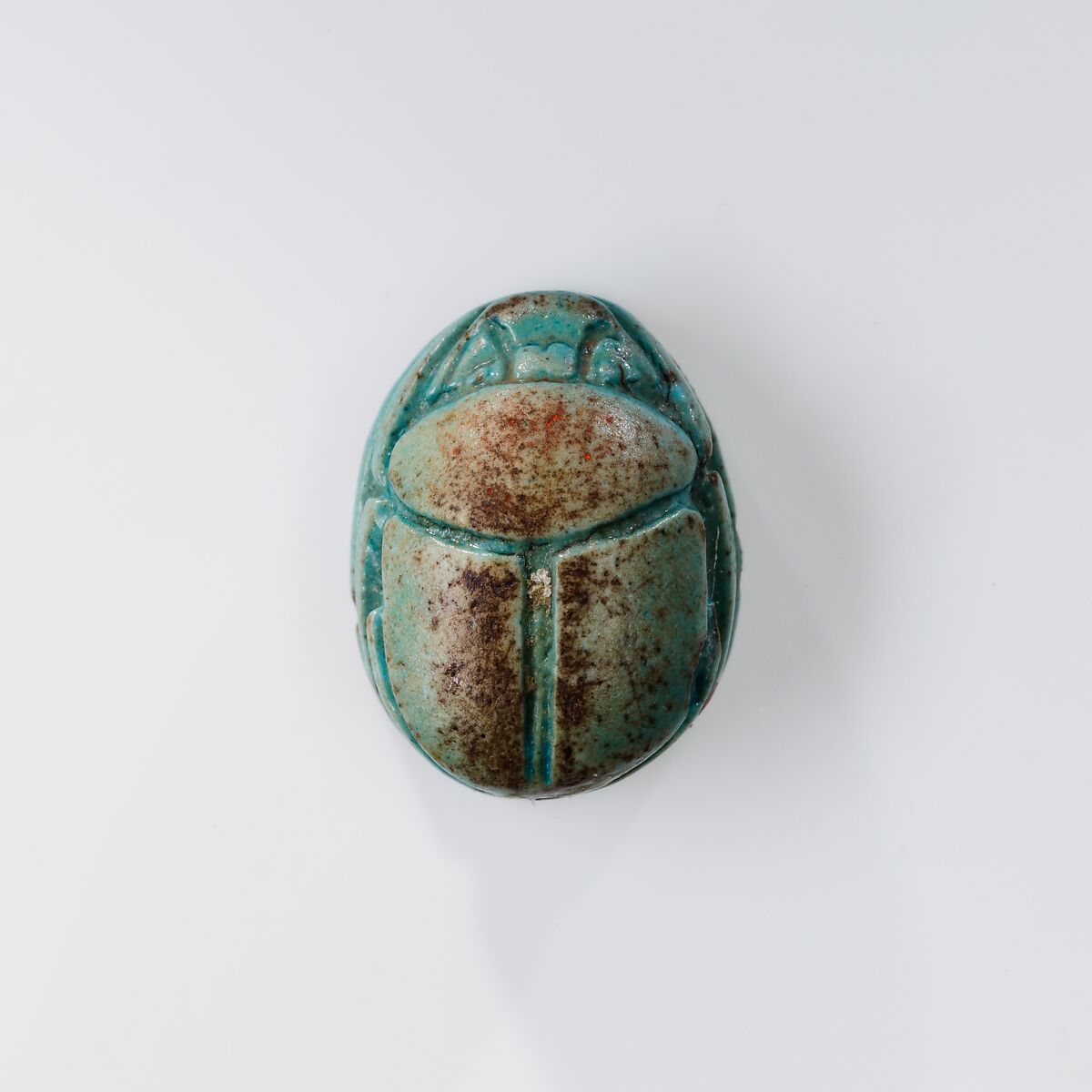 Scarab Inscribed With the Name Aakheperenre (Thutmose II), Glazed steatite