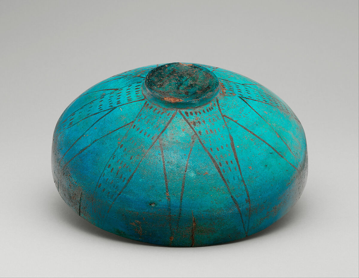 Marsh Bowl, Faience