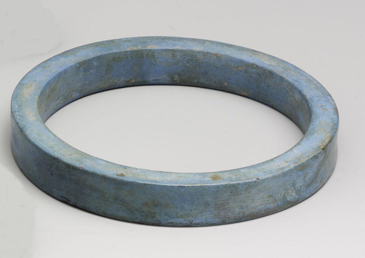 Armlet, Egyptian blue 