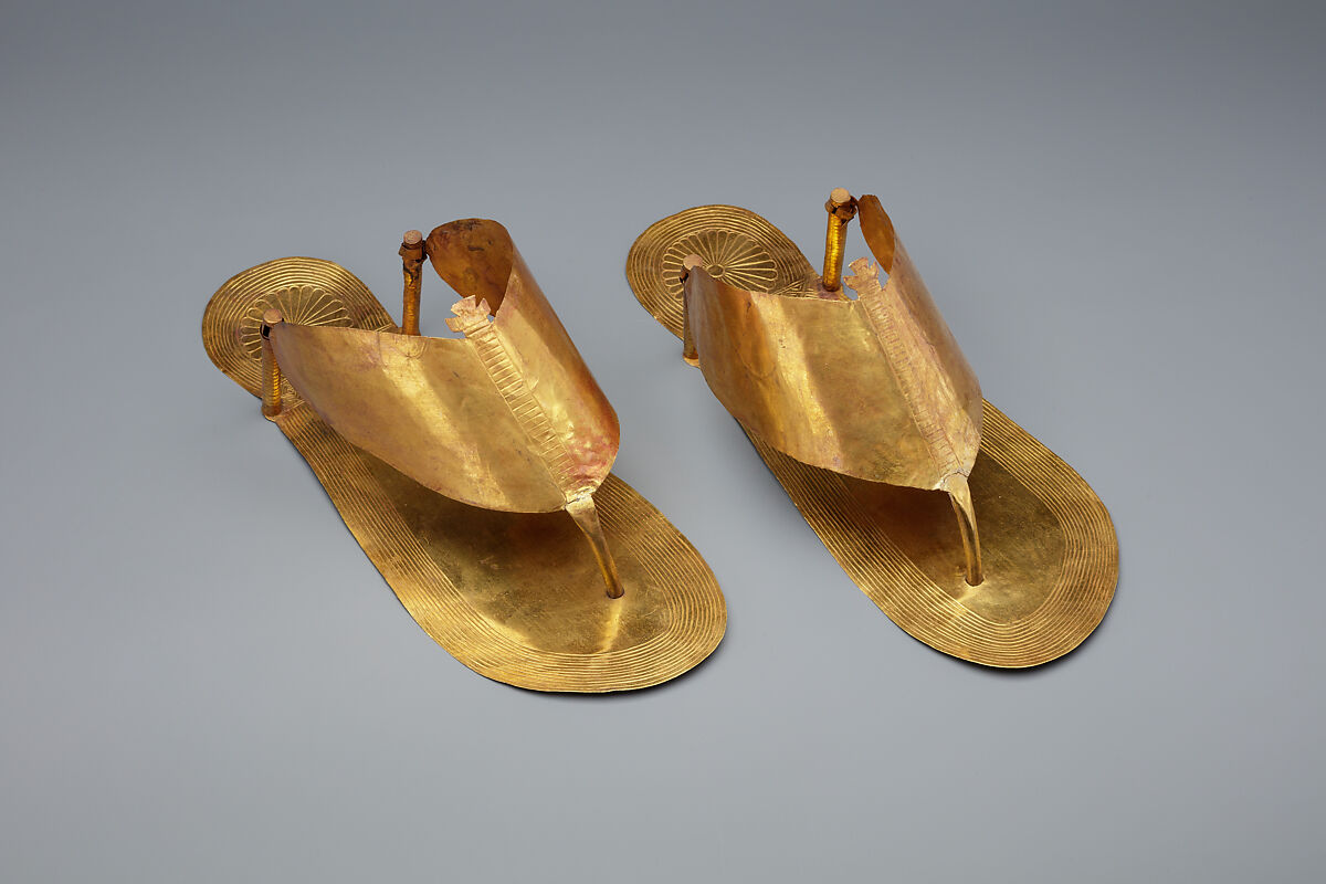 Ancient egyptian leather sandals sale