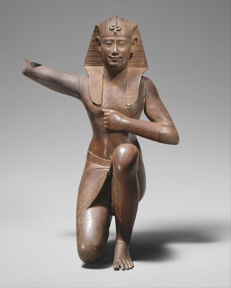 Ritual Figure, Wood, formerly clad with lead sheet 