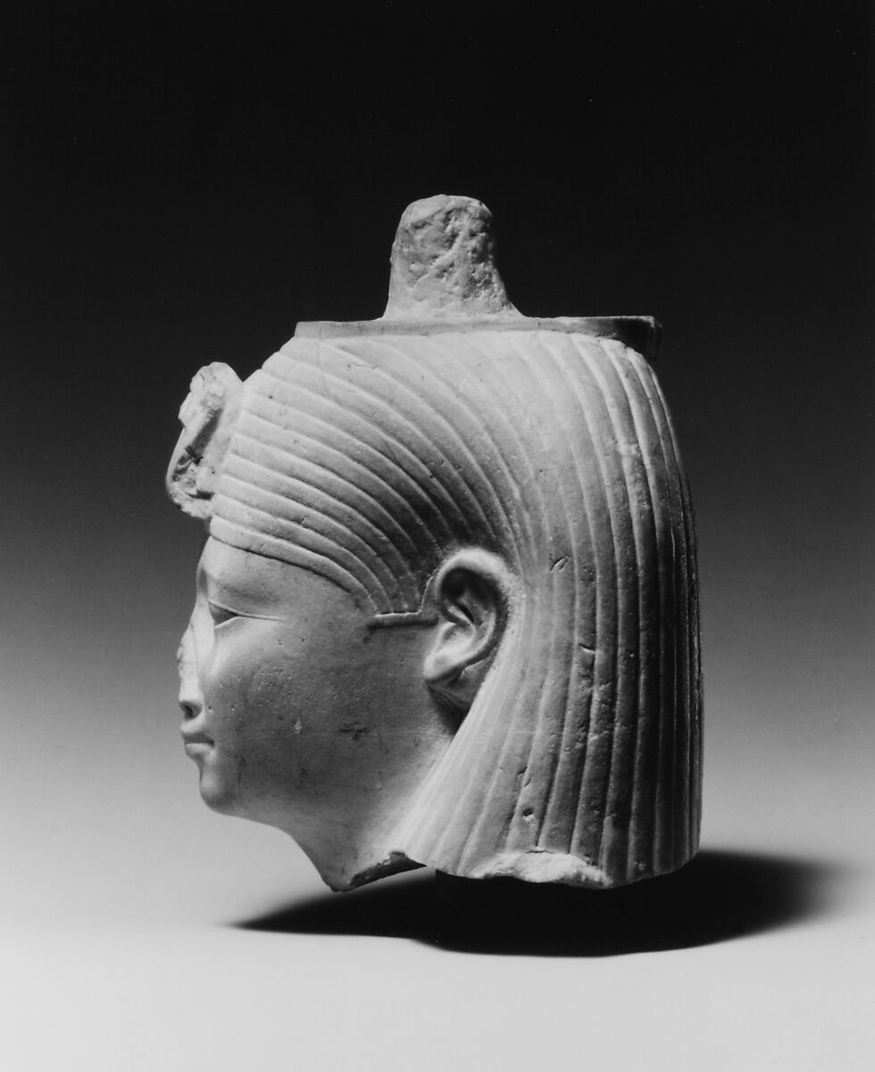 Head Attributed to Arsinoe II, Limestone (Indurated)