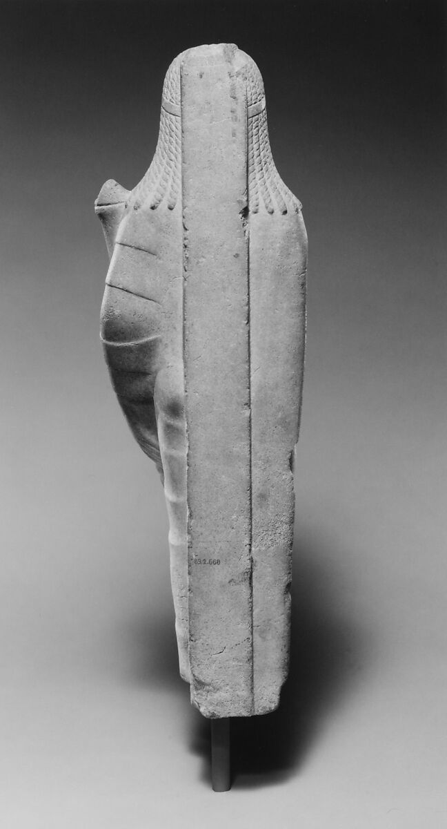 Statue of a Ptolemaic Queen, perhaps Cleopatra VII, Dolomitic limestone