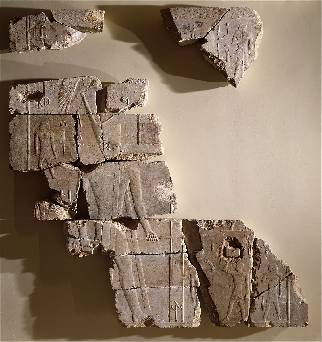 Relief from the Palace of Apries in Memphis, Limestone